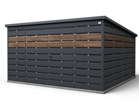 Prístrešok na smetné koše 9