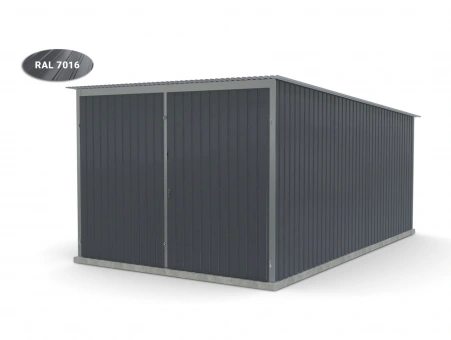 Plechová garáž 11