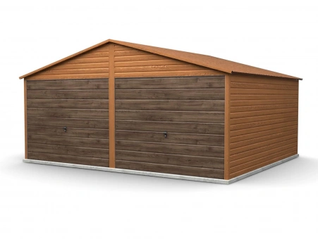 Plechová garáž 18