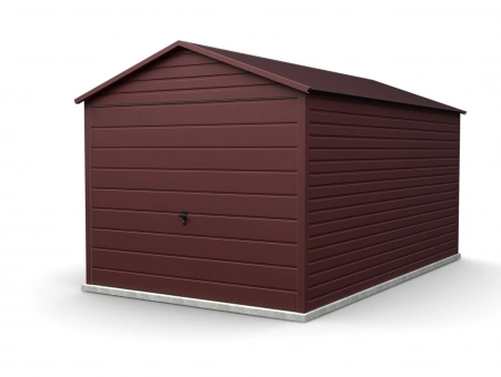 Plechová garáž 14