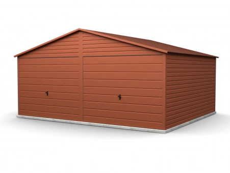 Plechová garáž 16