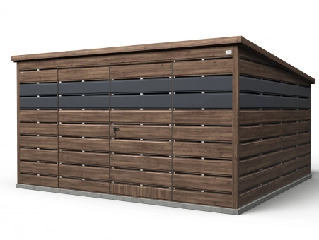 Prístrešok na smetné koše 1