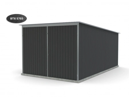 Plechová garáž 12