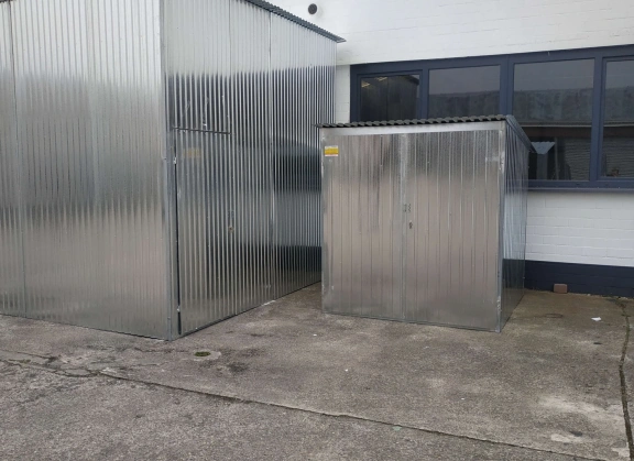 Garáže z pozinkovaného plechu 2