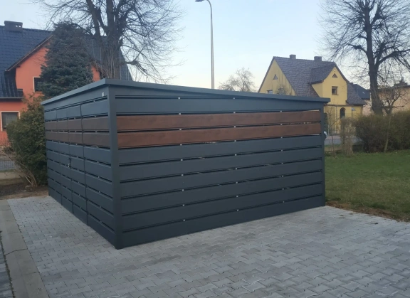 Prístrešky na smetné koše 110