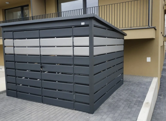 Prístrešky na smetné koše 108