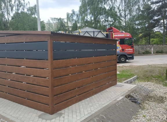 Prístrešky na smetné koše 30