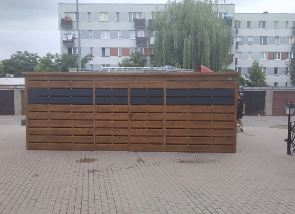 Prístrešky na smetné koše 145
