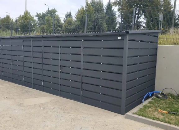 Prístrešky na smetné koše 160