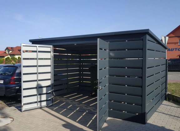 Prístrešky na smetné koše 56