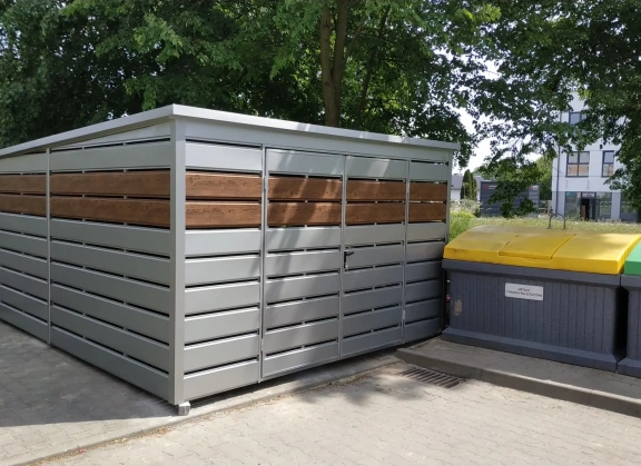 Prístrešky na smetné koše 290