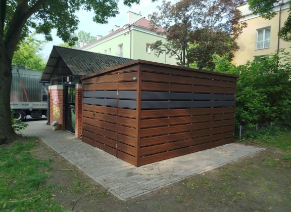 Prístrešky na smetné koše 408