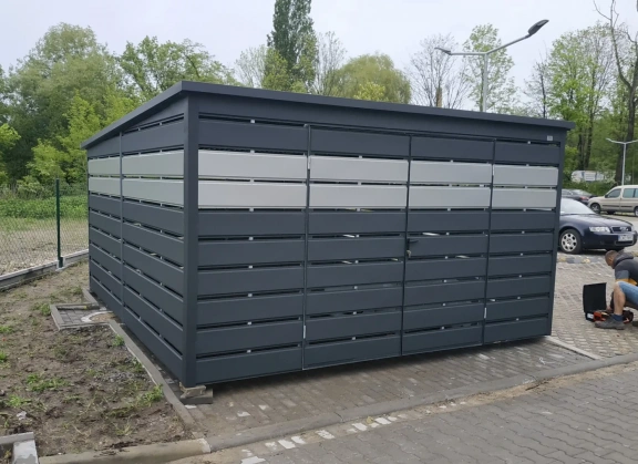 Prístrešky na smetné koše 125